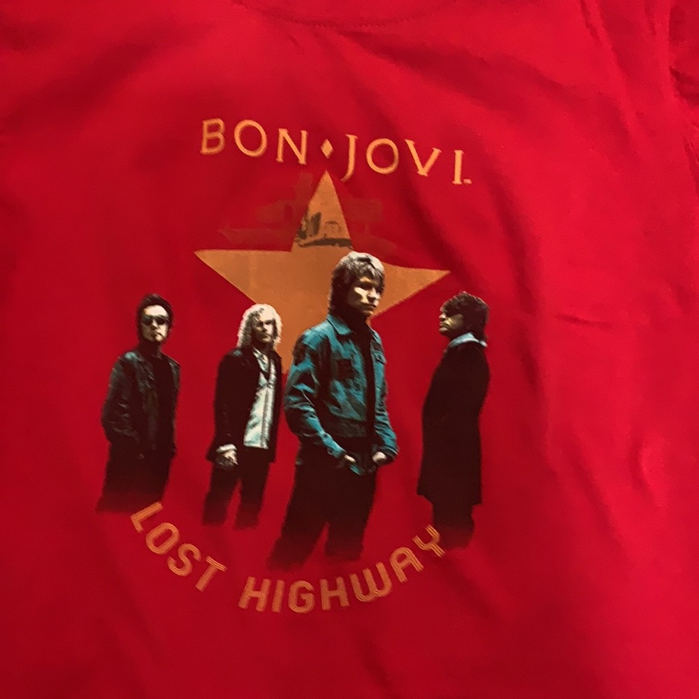 Bon Jovi Lost Highway T Shirt